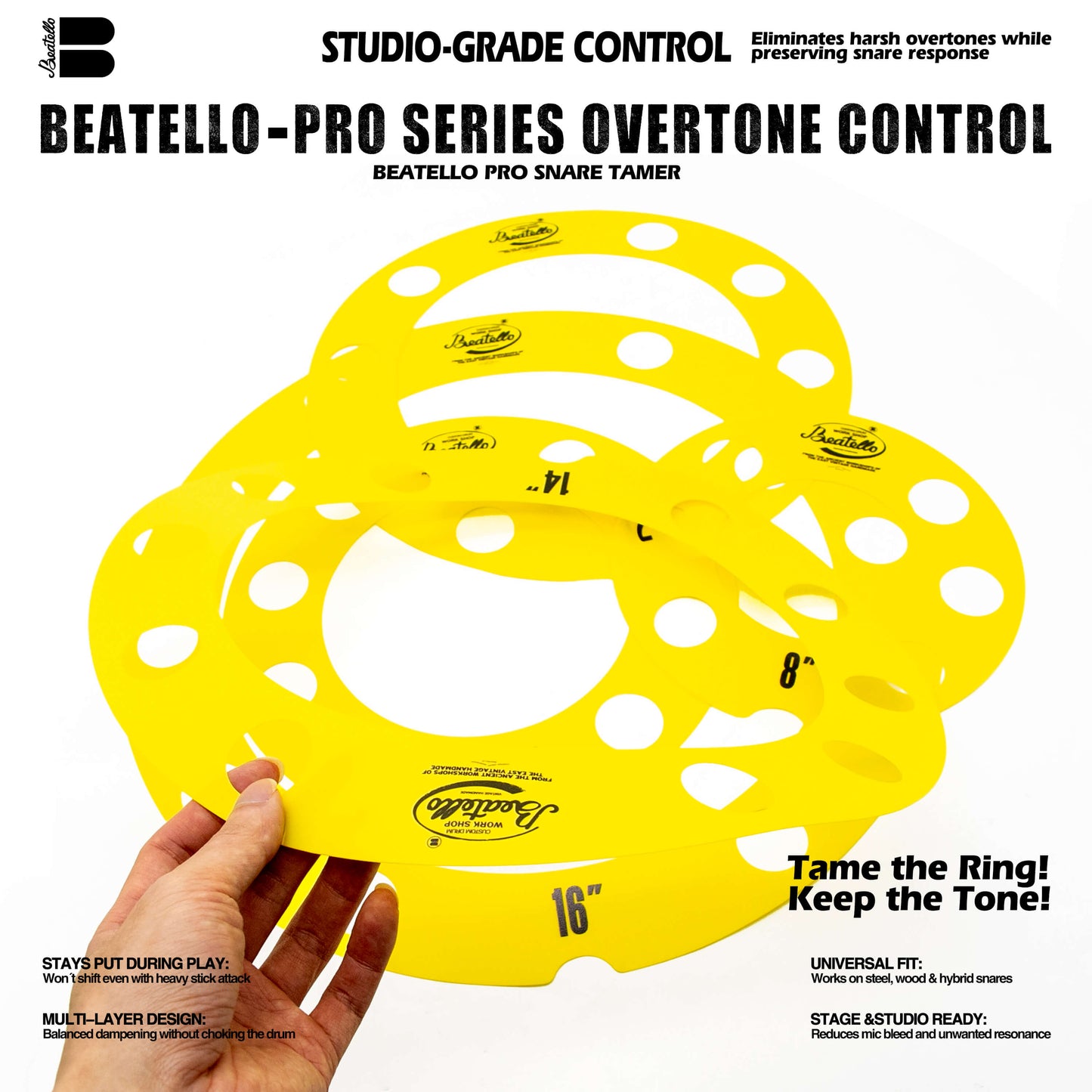 Beatello E-Ring Pack 8/10/12/14/16