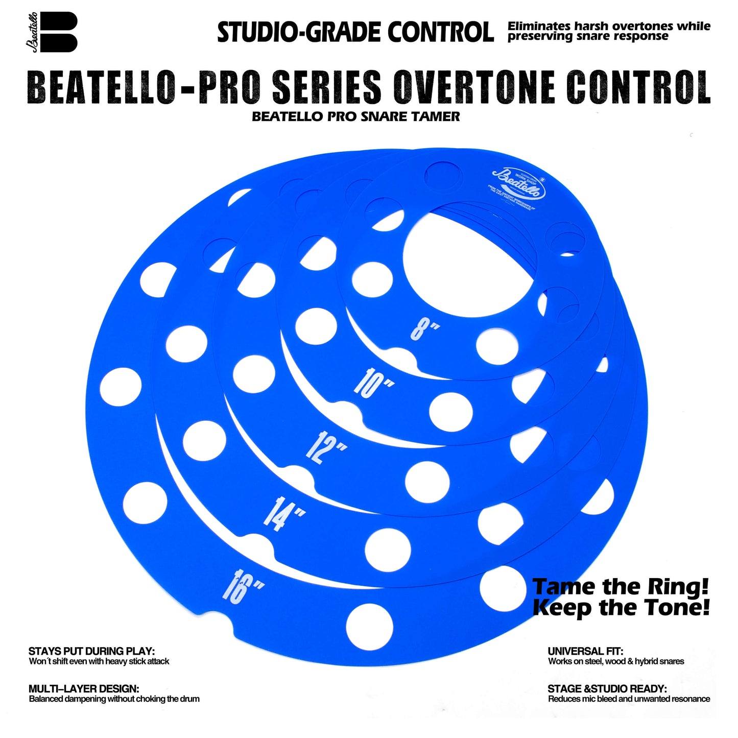 Beatello E-Ring Pack 8/10/12/14/16