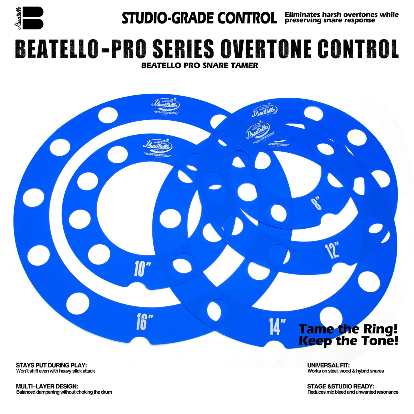 Beatello E-Ring Pack 8/10/12/14/16