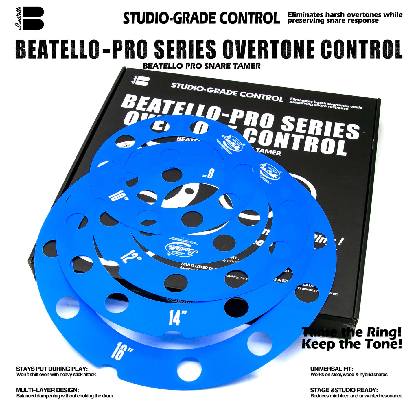 Beatello E-Ring Pack 8/10/12/14/16