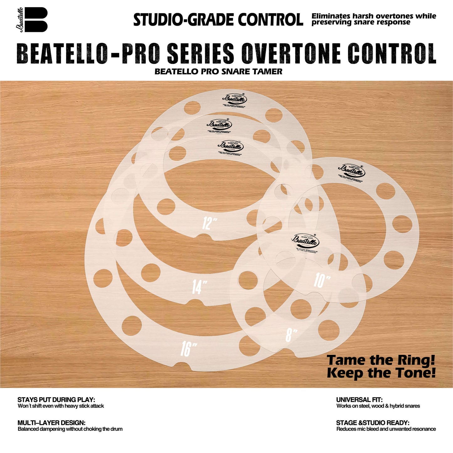 Beatello E-Ring Pack 8/10/12/14/16