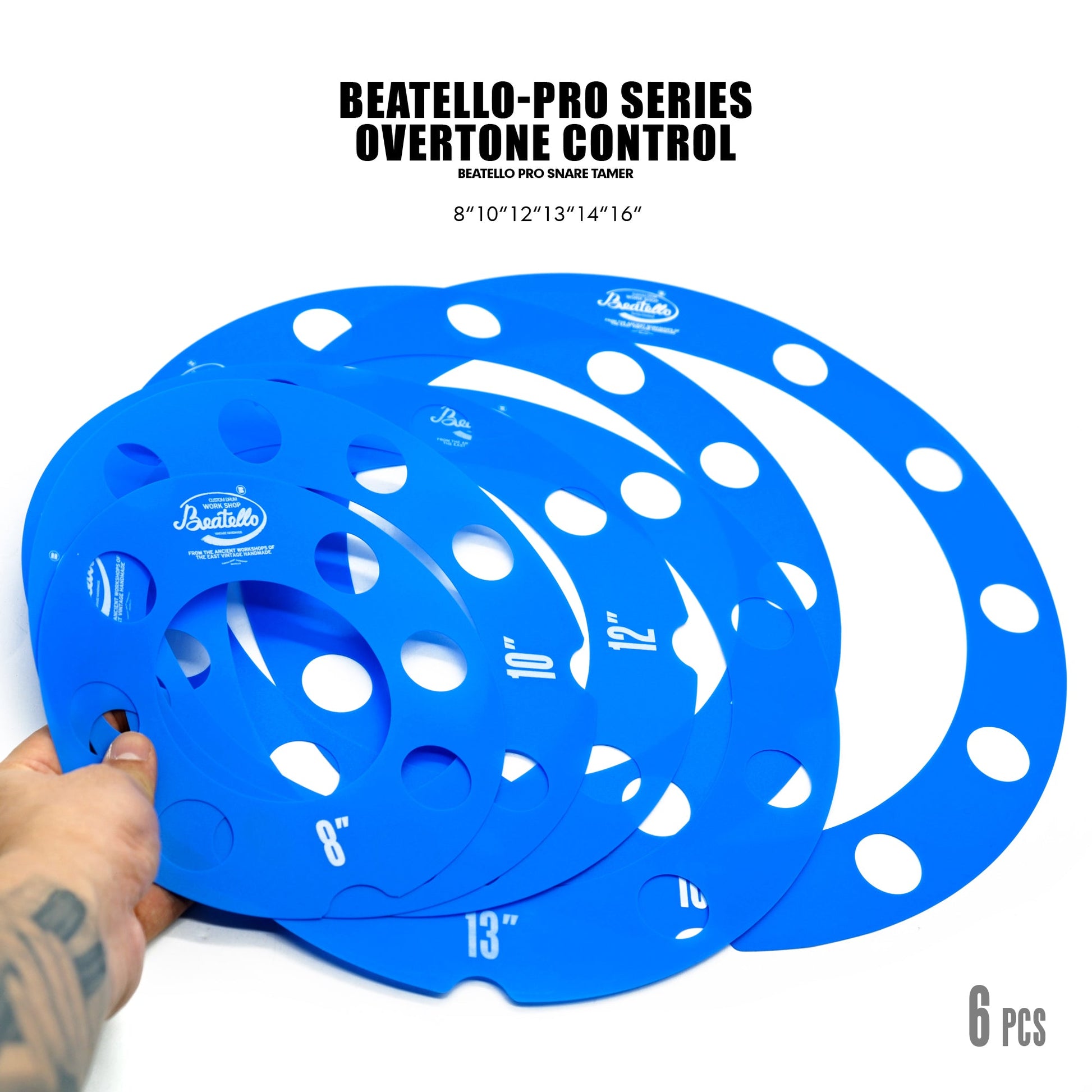 Beatello-Reso Rings & Low-End Enhancers Drum Mute Beatello workshop