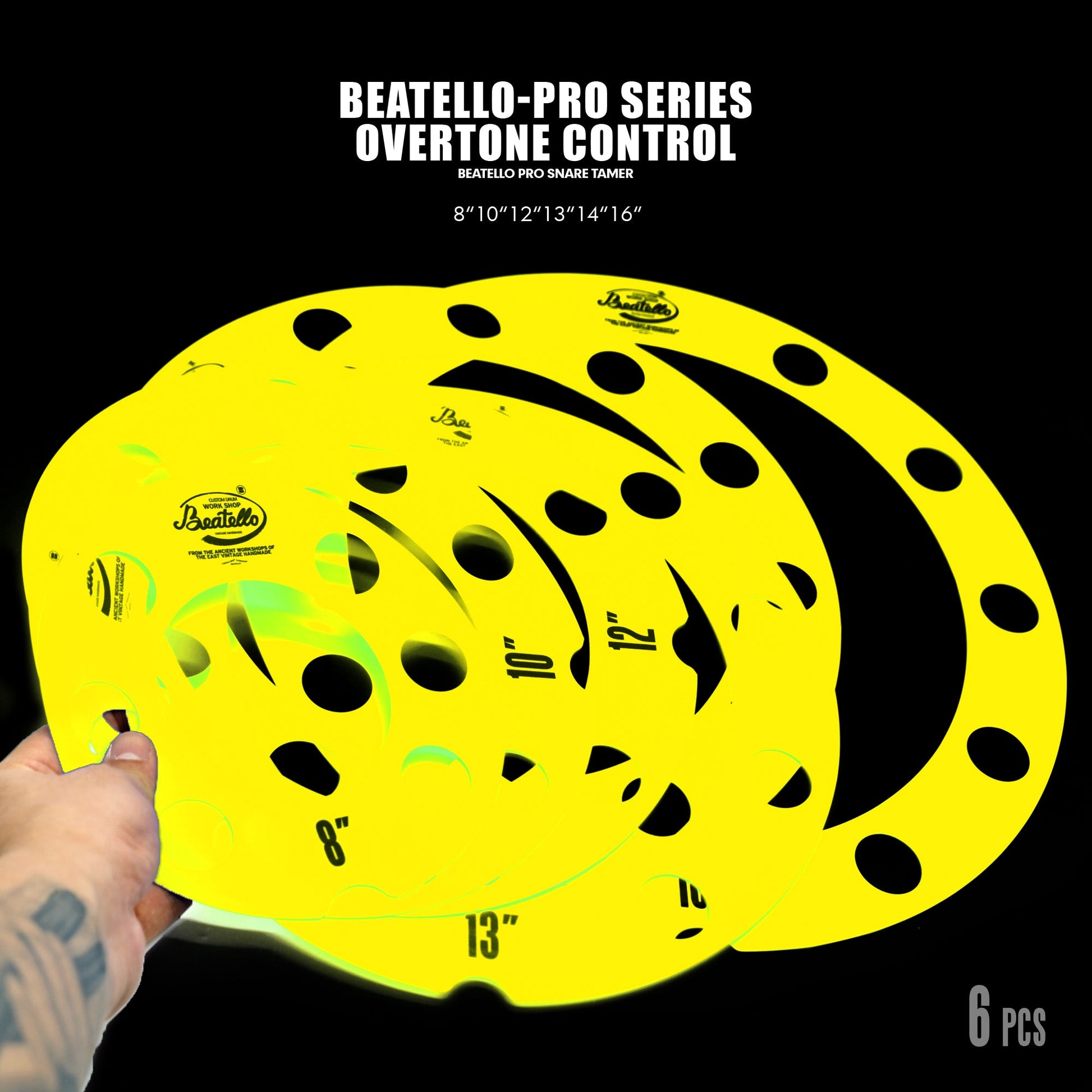 Beatello-Reso Rings & Low-End Enhancers Drum Mute Beatello workshop