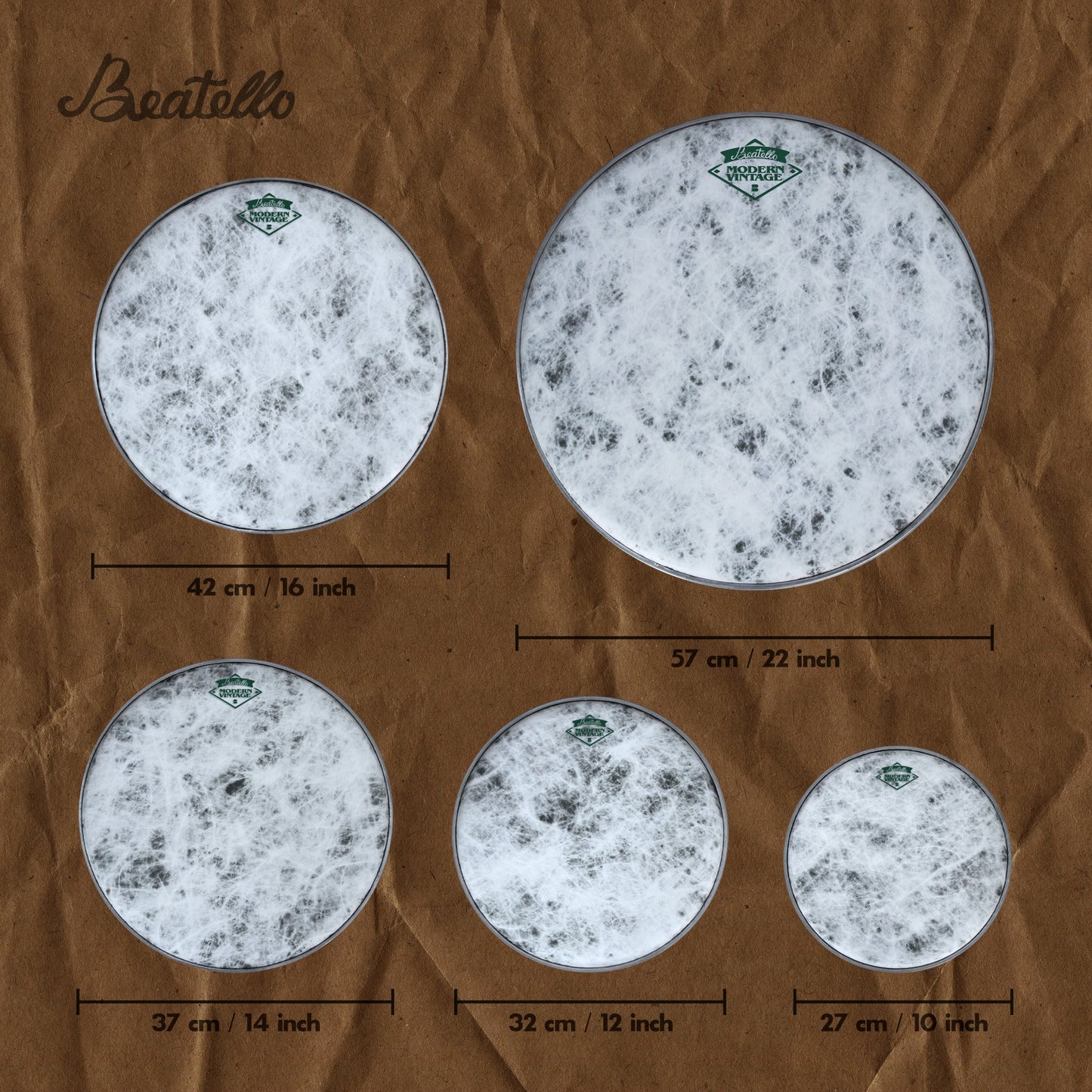Beatello-Simulated Animal Print Drum Heads Beatello workshop