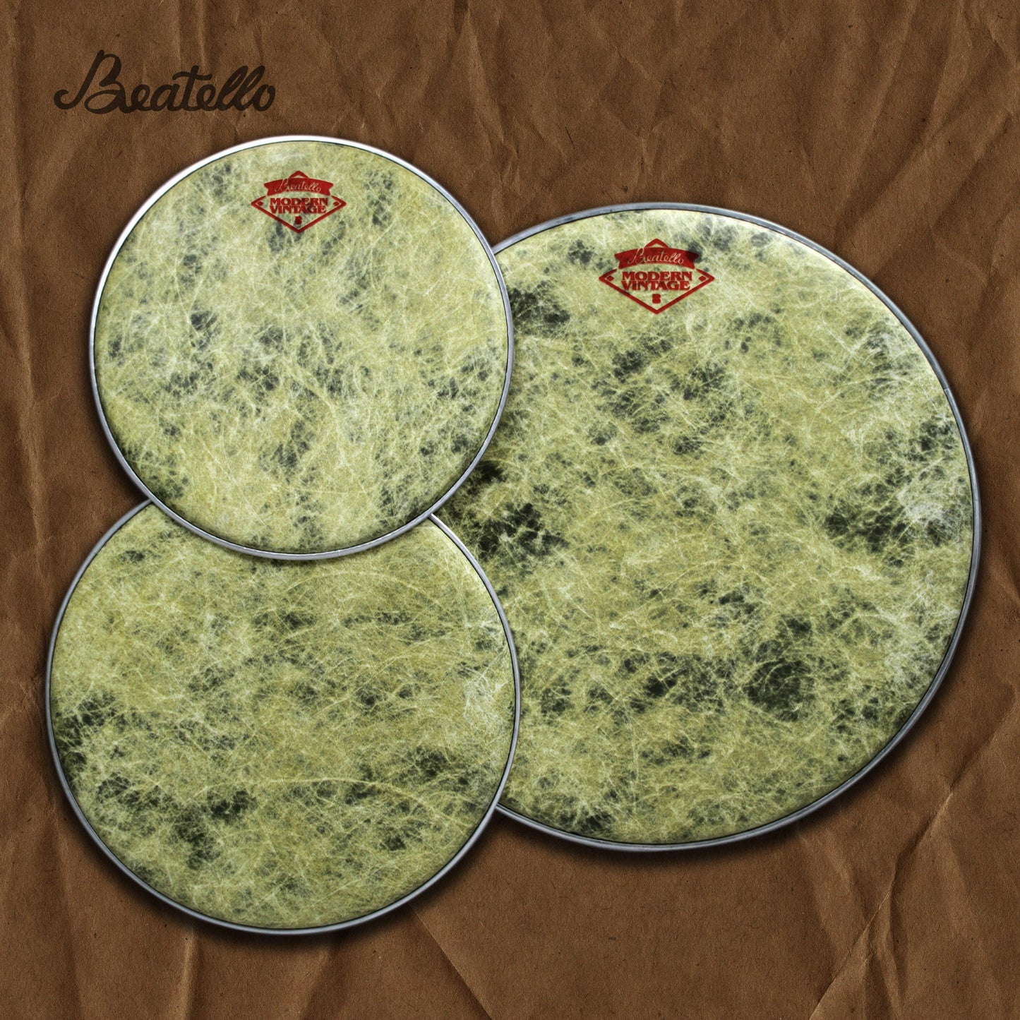 Beatello-Simulated Animal Print Drum Heads Beatello workshop