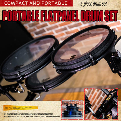 Beatello-Ultra Portable Drum Set| 1.5" Thin Shells