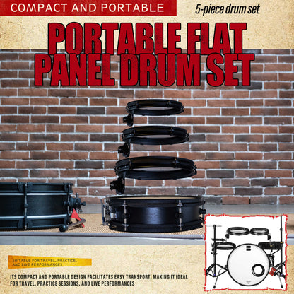 Beatello-Ultra Portable Drum Set| 1.5" Thin Shells