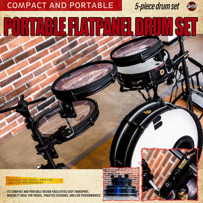 Beatello-Ultra Portable Drum Set| 1.5" Thin Shells
