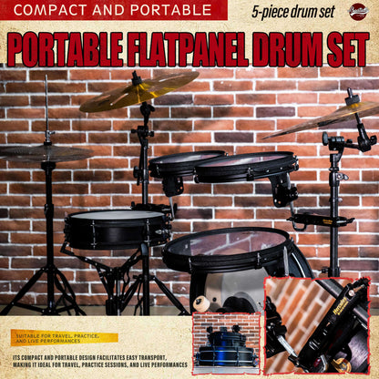 Beatello-Ultra Portable Drum Set| 1.5" Thin Shells