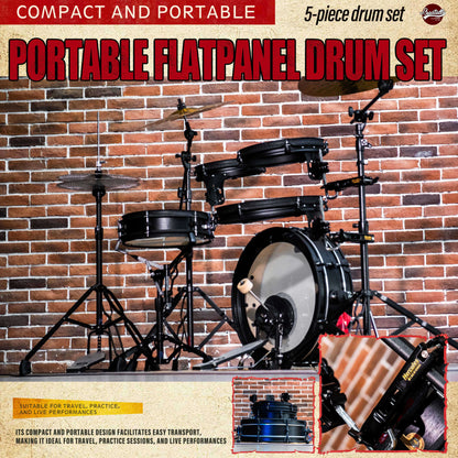 Beatello-Ultra Portable Drum Set| 1.5" Thin Shells