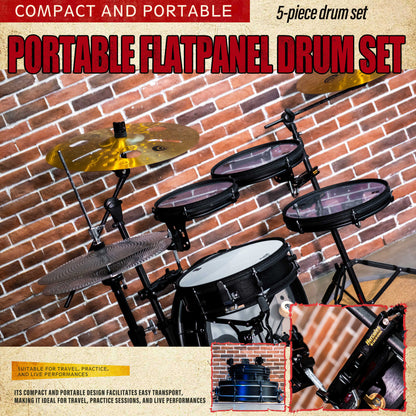 Beatello-Ultra Portable Drum Set| 1.5" Thin Shells