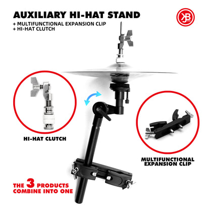 Beatello Adjustable Hi-Hat Stand Arm with Clutch