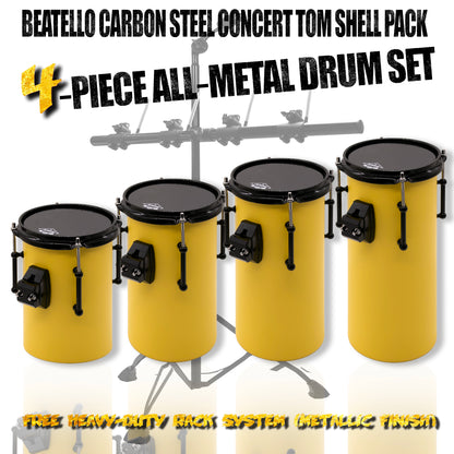 Beatello Carbon Steel Octabons Drum With Hardware