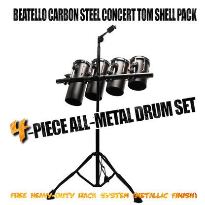 Beatello Carbon Steel Octabons Drum With Hardware