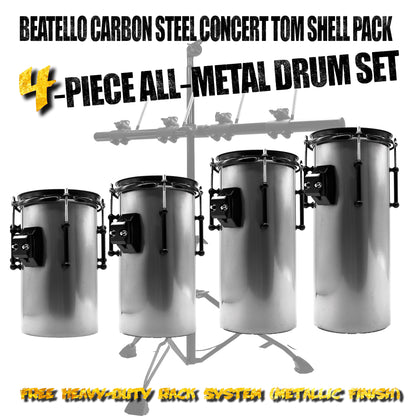 Beatello Carbon Steel Octabons Drum With Hardware