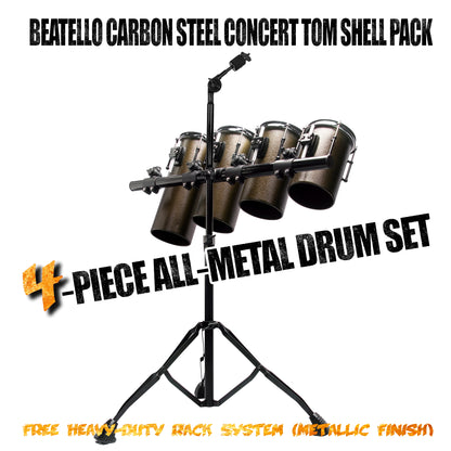 Beatello Carbon Steel Octabons Drum With Hardware