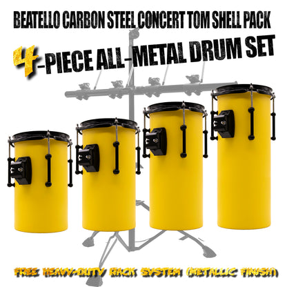Beatello Carbon Steel Octabons Drum With Hardware