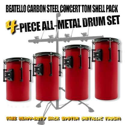Beatello Carbon Steel Octabons Drum With Hardware