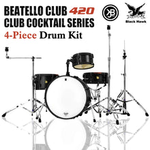 Batería Beatello Club 420 Club Cocktail Series de 4 piezas