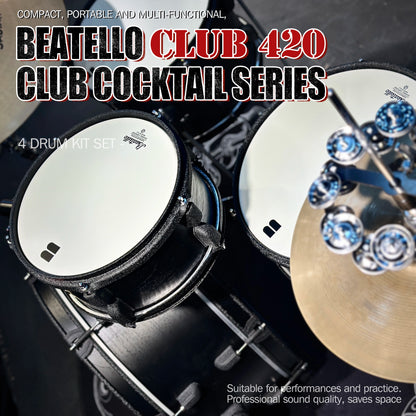 Beatello Club420 Jam Pancake Drum Kit 4-Piece