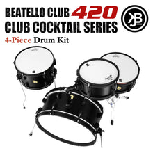 Beatello Club 420 Club Cocktail Series 4-Piece Drum Kit