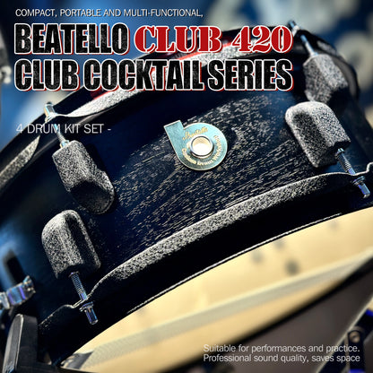 Beatello Club420 Jam Pancake Drum Kit 4-Piece