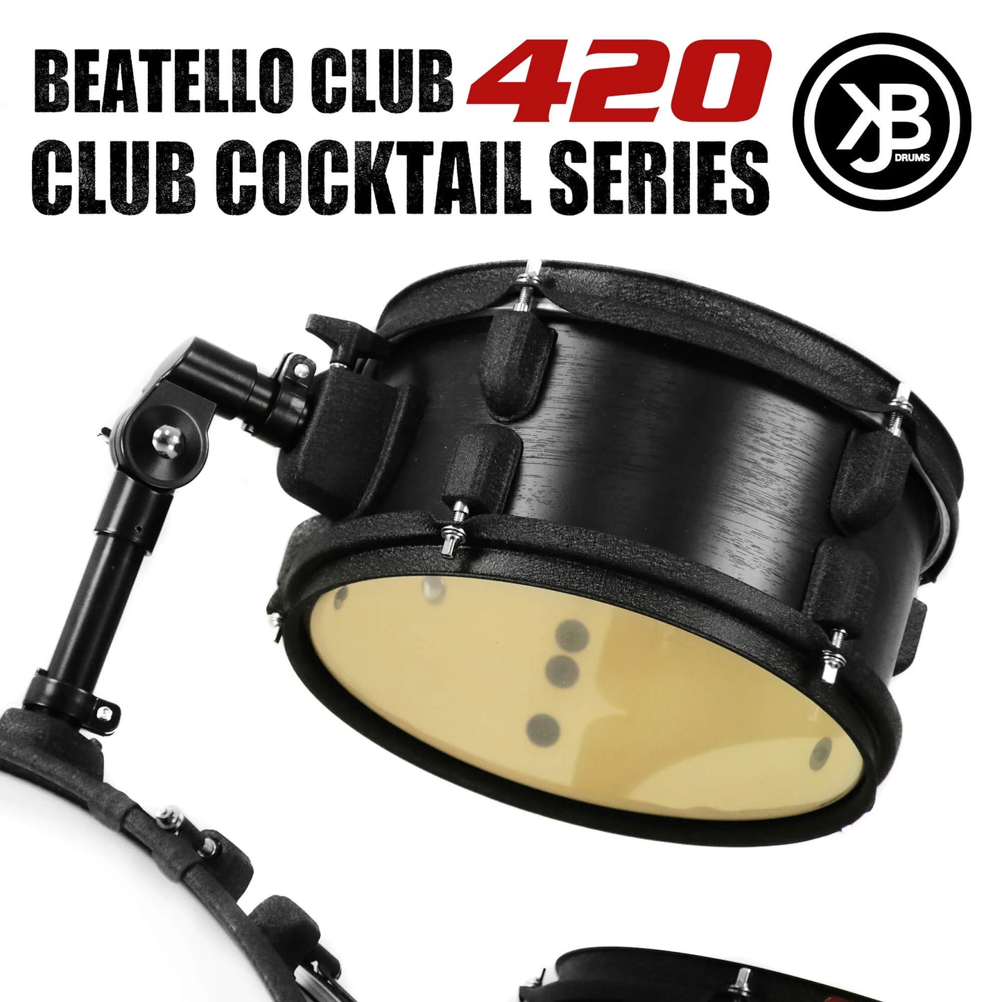 Beatello Club 420 Club Cocktail Series 4-Piece Drum Kit