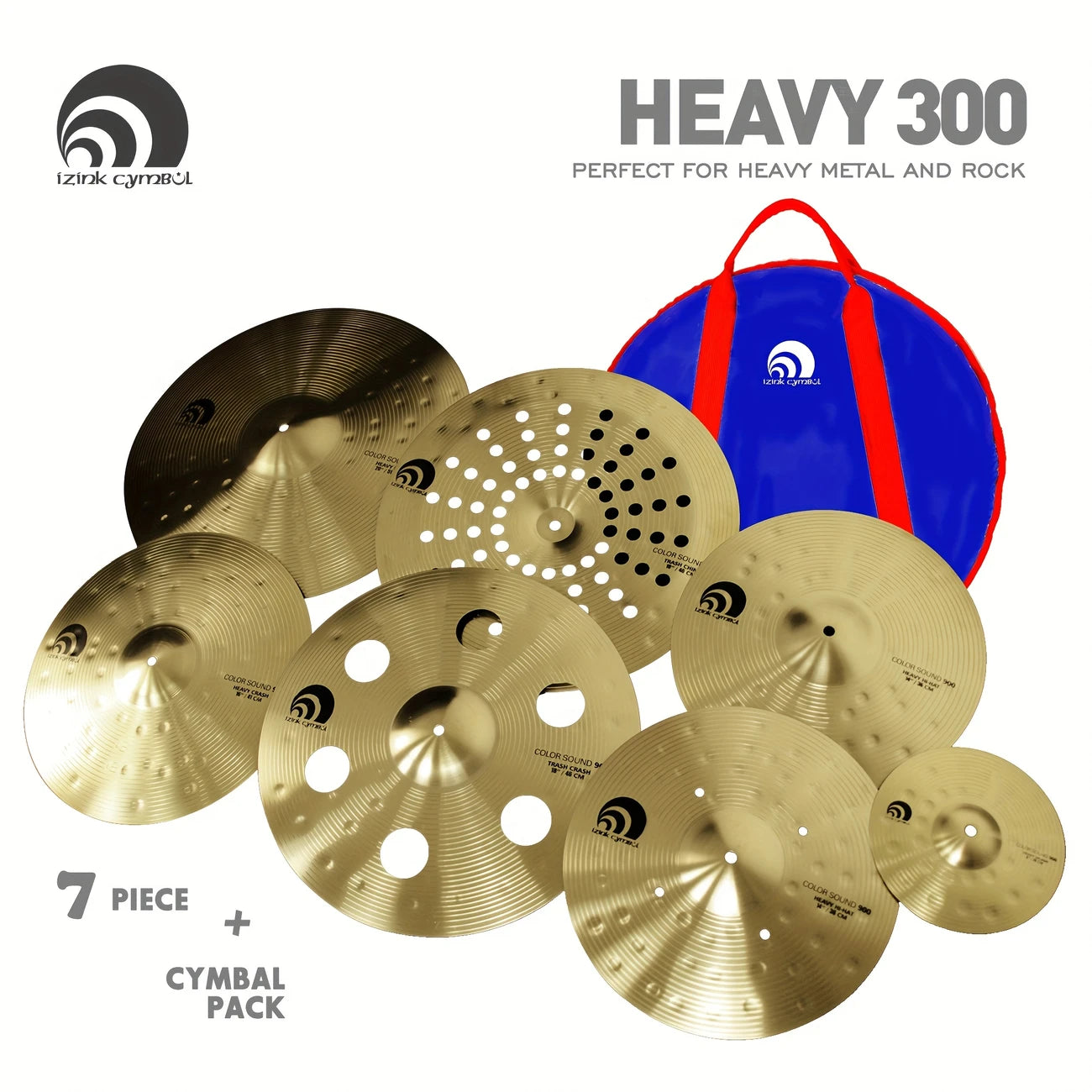IZNIK 300 series Value Added Cymbal Set