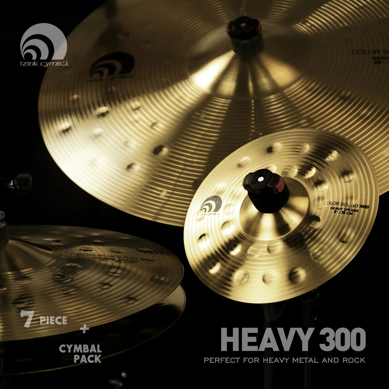 IZNIK 300 series Value Added Cymbal Set
