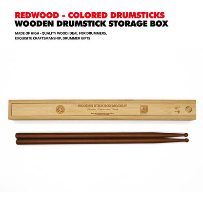 Drum Sticks&Wooden Drumstick Storage Box