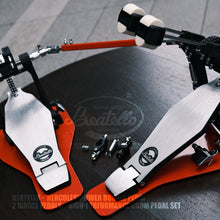 Beatello 'Hercules' Power Double Pedal & 2 Single Pedals Beatello workshop