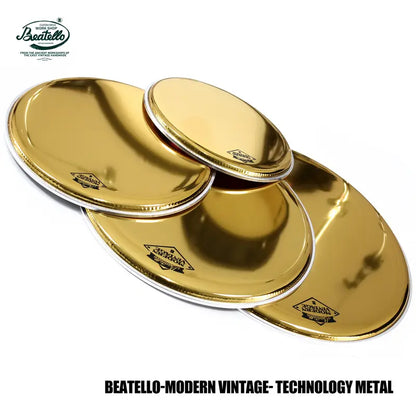 Beattello 10/12/14/16 Modern Vintage Drum Heads/Mirror