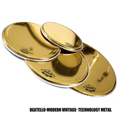 Beattello 10/12/14/16 Modern Vintage Drum Heads/Mirror