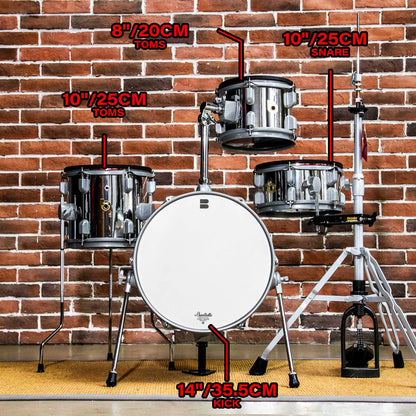 Betatello Jungle Electronic Drum Set-4 pices