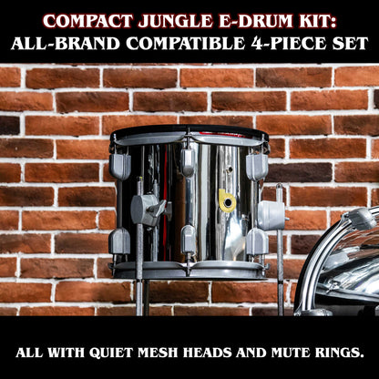 Betatello Jungle Electronic Drum Set-4 pices