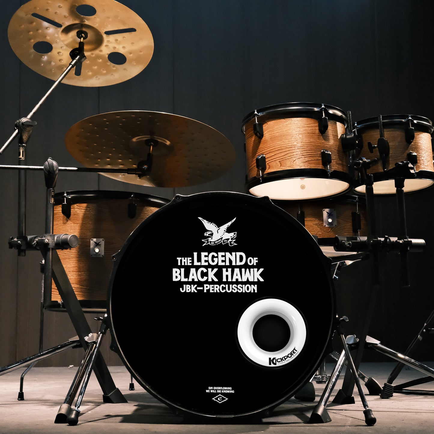 Beatello-Black Hawk 522GC Drum Set