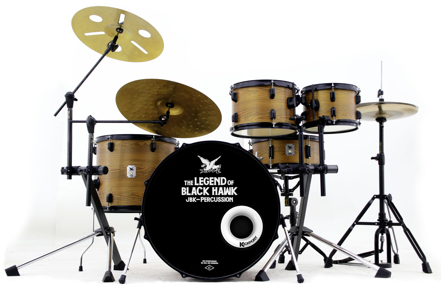 Beatello-Black Hawk 522GC Drum Set