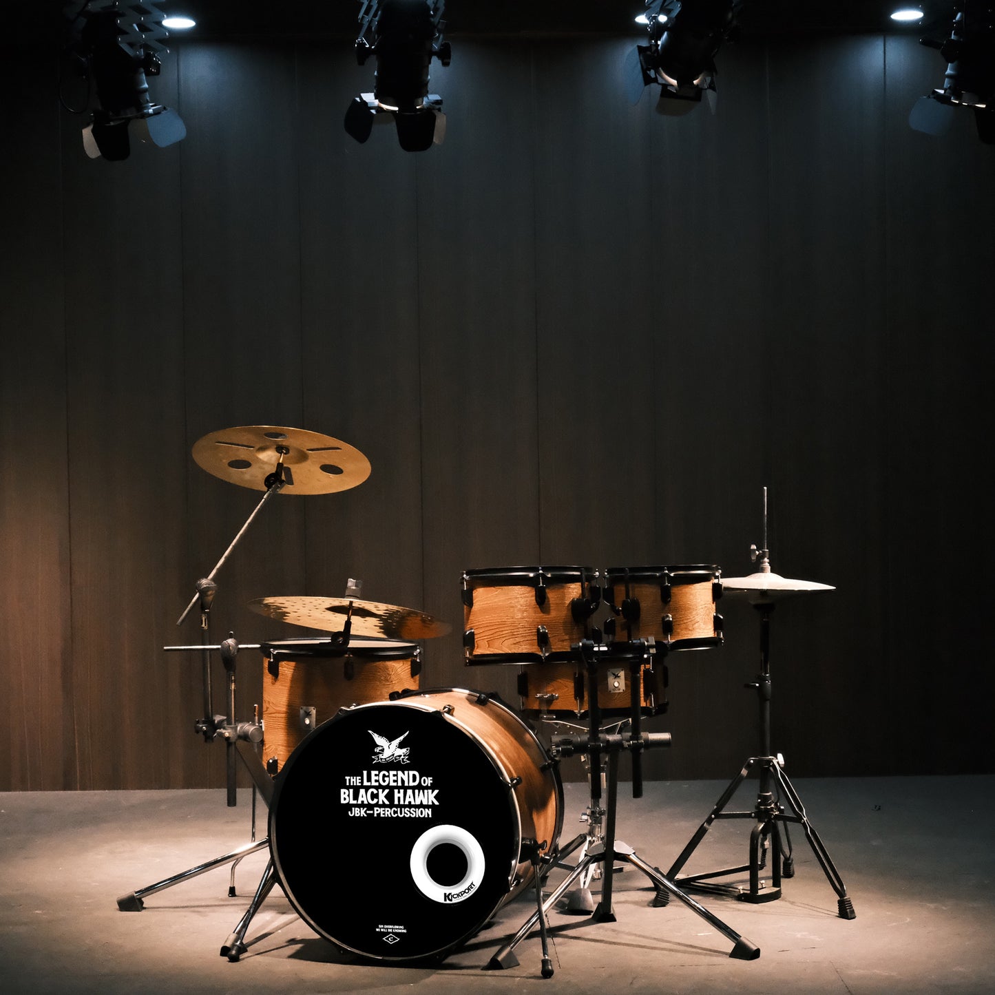 Beatello-Black Hawk 522GC Drum Set