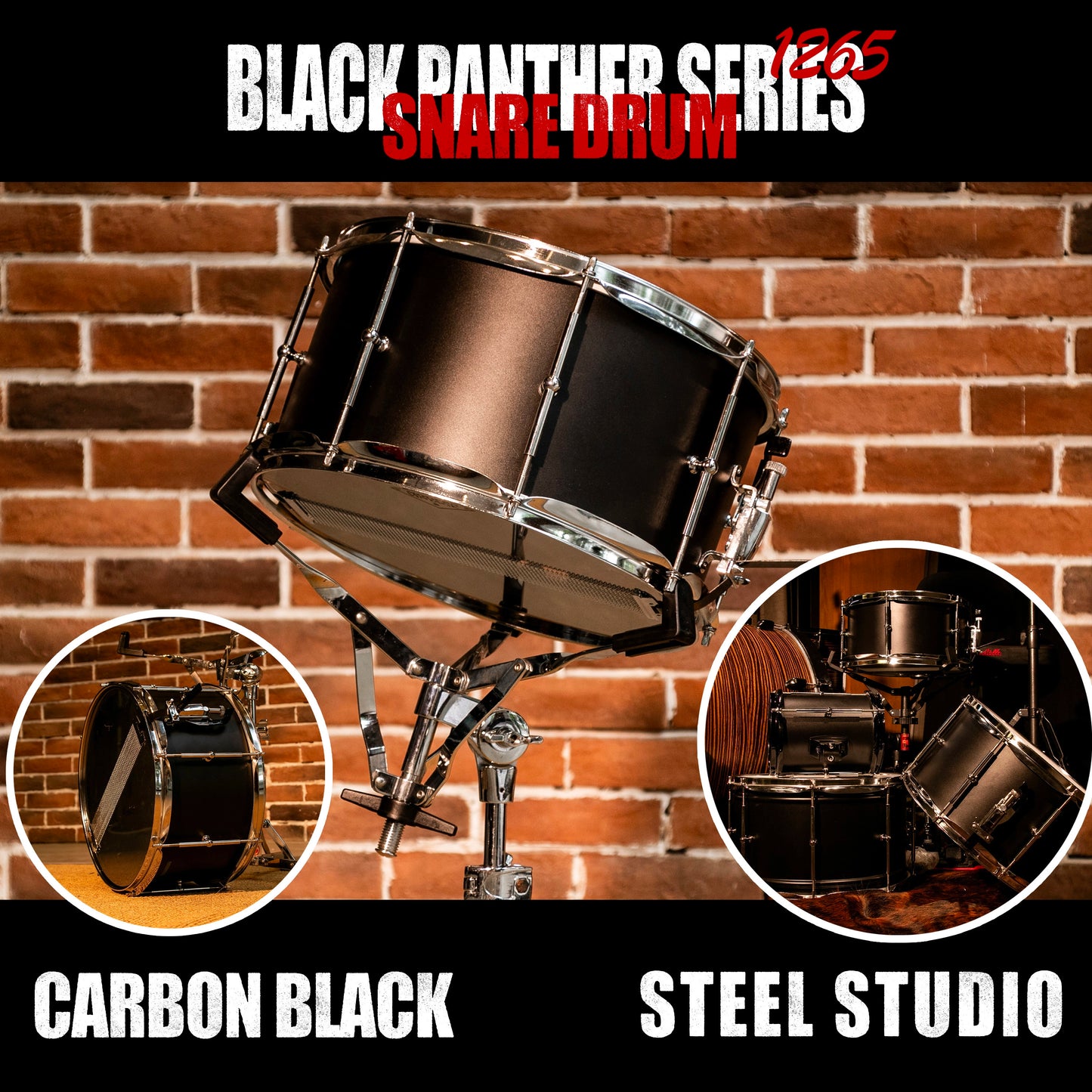 Black Panther Series-12x6.5 Snare