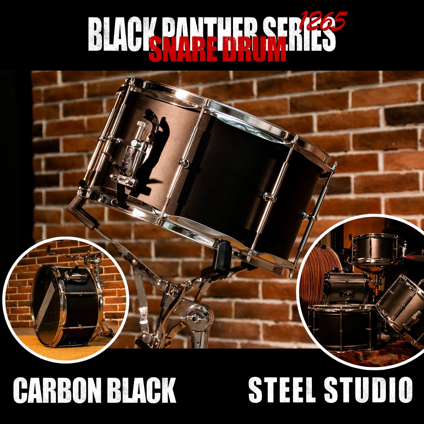 Black Panther Series-12x6.5 Snare