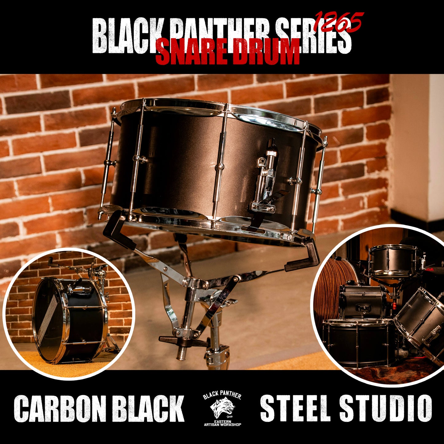Black Panther Series-12x6.5 Snare