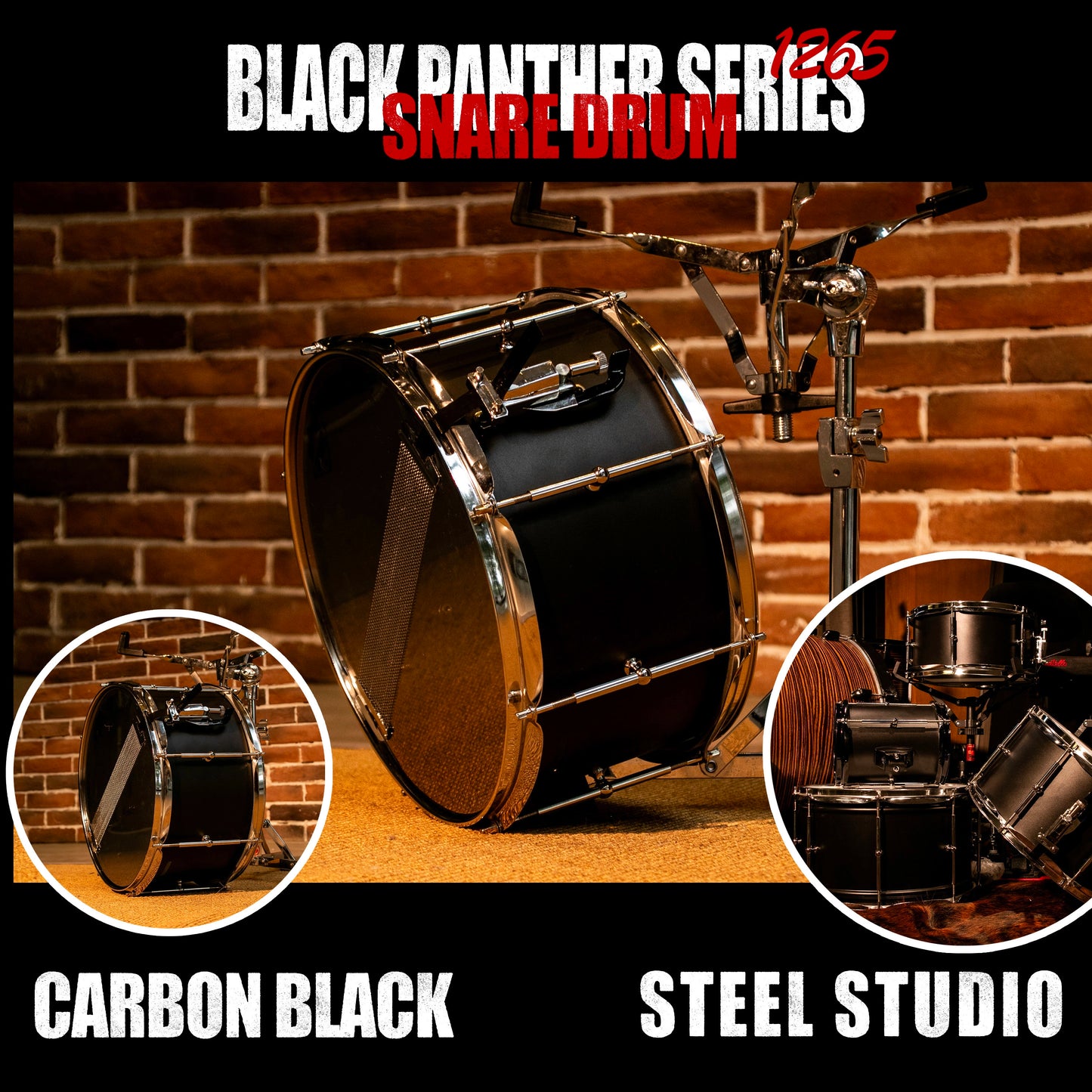 Black Panther Series-12x6.5 Snare