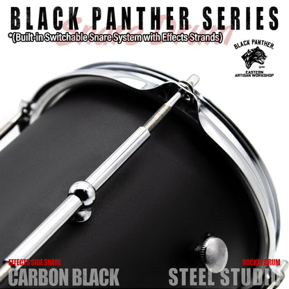 Beatello Black Panther Series 6x8 Snare | Hi-Hat Mountable Special Effect Drum