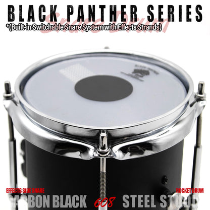 Beatello Black Panther Series 6x8 Snare | Hi-Hat Mountable Special Effect Drum