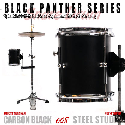 Beatello Black Panther Series 6x8 Snare | Hi-Hat Mountable Special Effect Drum