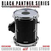 Beatello Black Panther Series 6x8 Snare | Hi-Hat Mountable Special Effect Drum