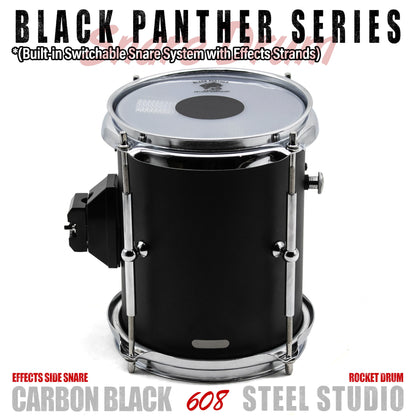 Beatello Black Panther Series 6x8 Snare | Hi-Hat Mountable Special Effect Drum