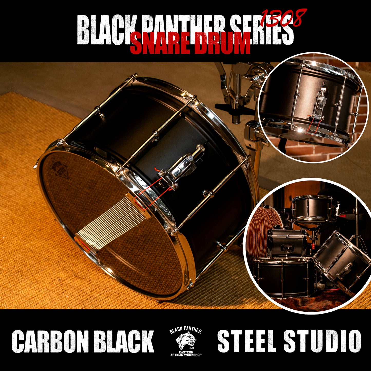 Black Panther Series-13x8 Snare