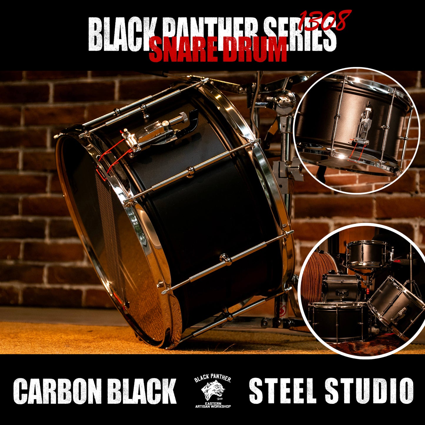 Black Panther Series-13x8 Snare