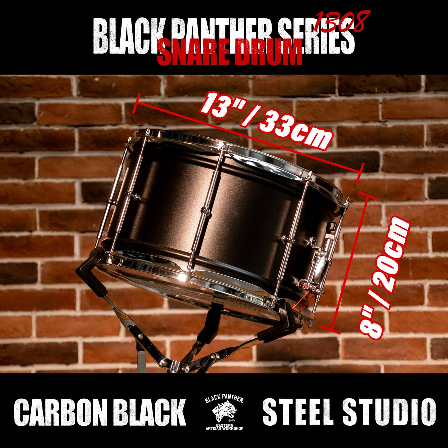 Black Panther Series-13x8 Snare
